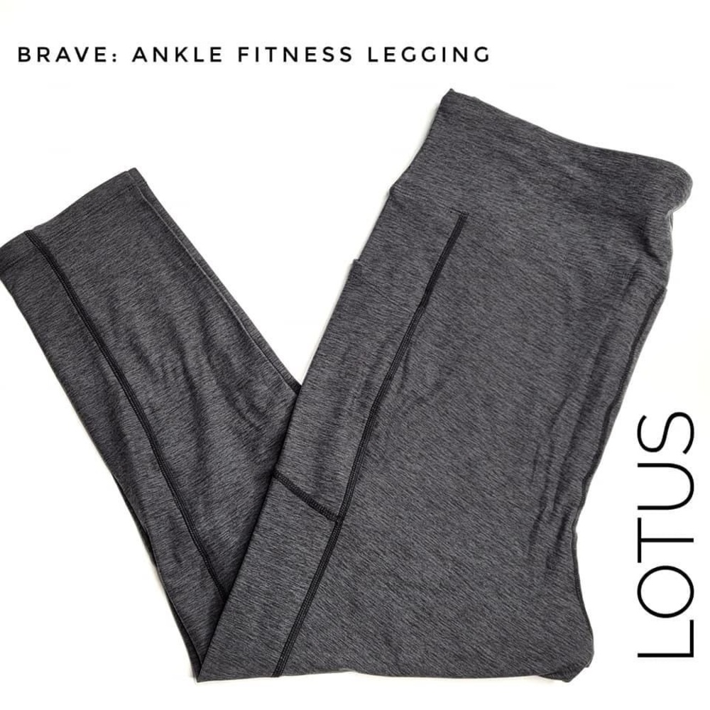 LULAROE ATHLETIC RISE FEARLESS PANTS(small)